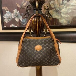 Elegant Brown Designer Handbag